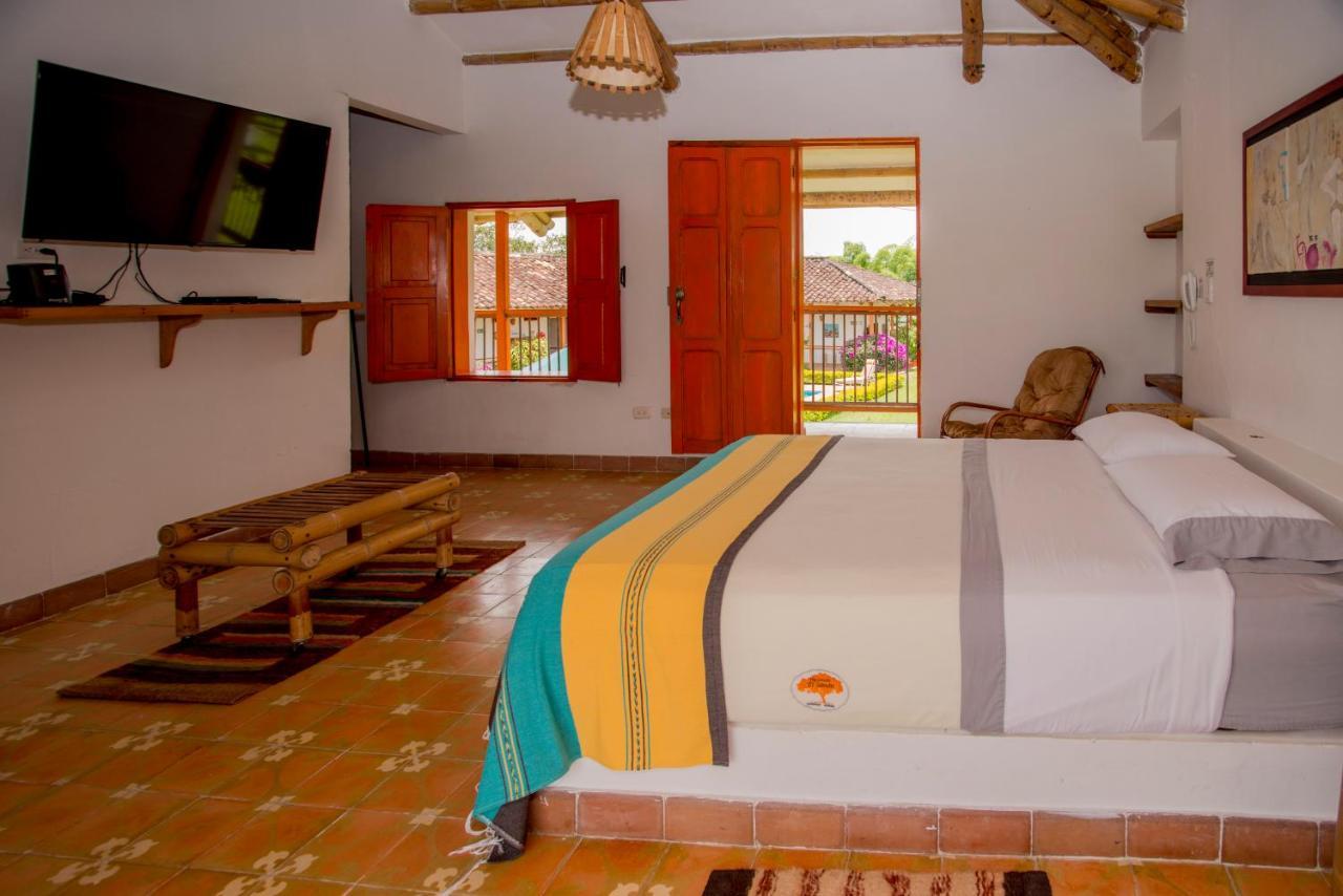 Hacienda El Saman Villa Quimbaya Exterior photo